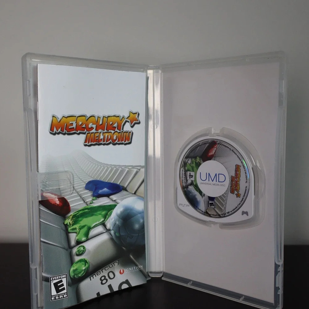 Mercury‎ Meltdown (Sony PSP, 2006) Tested and Working